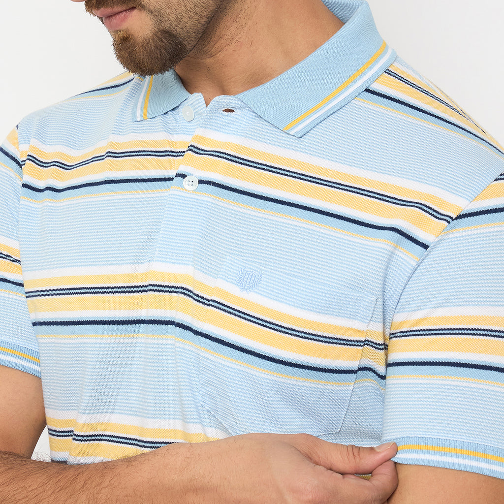 Duke Urban Men Half Sleeve Cotton Tshirt (LF7370)