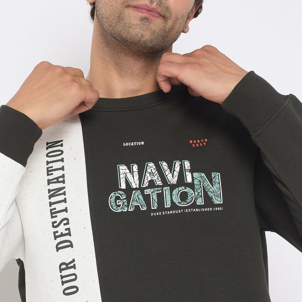 Duke Urban Men Round Neck Sweatshirt (LF6282)