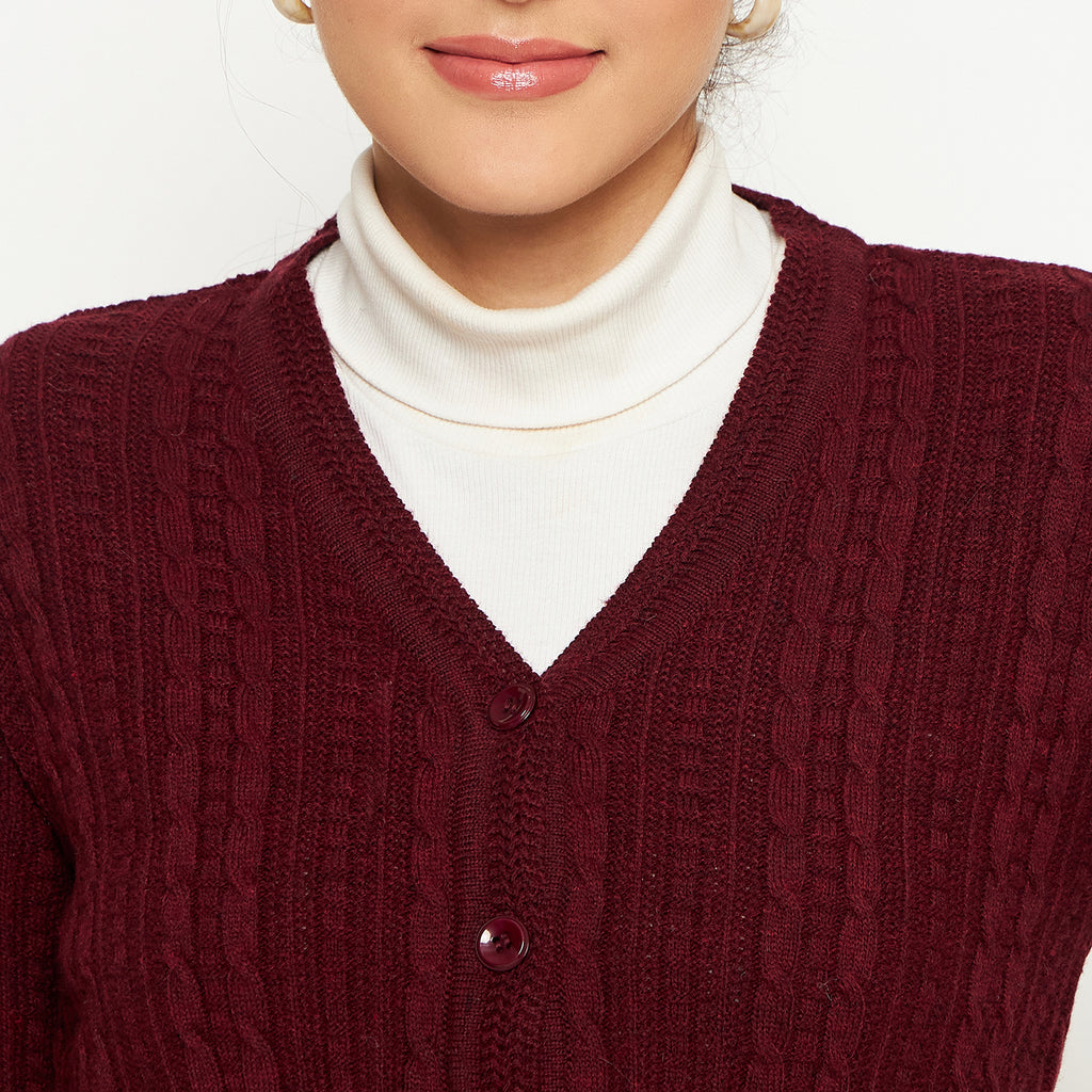 Duke Urban Women Full Sleeve Cardigan (SDS1163)