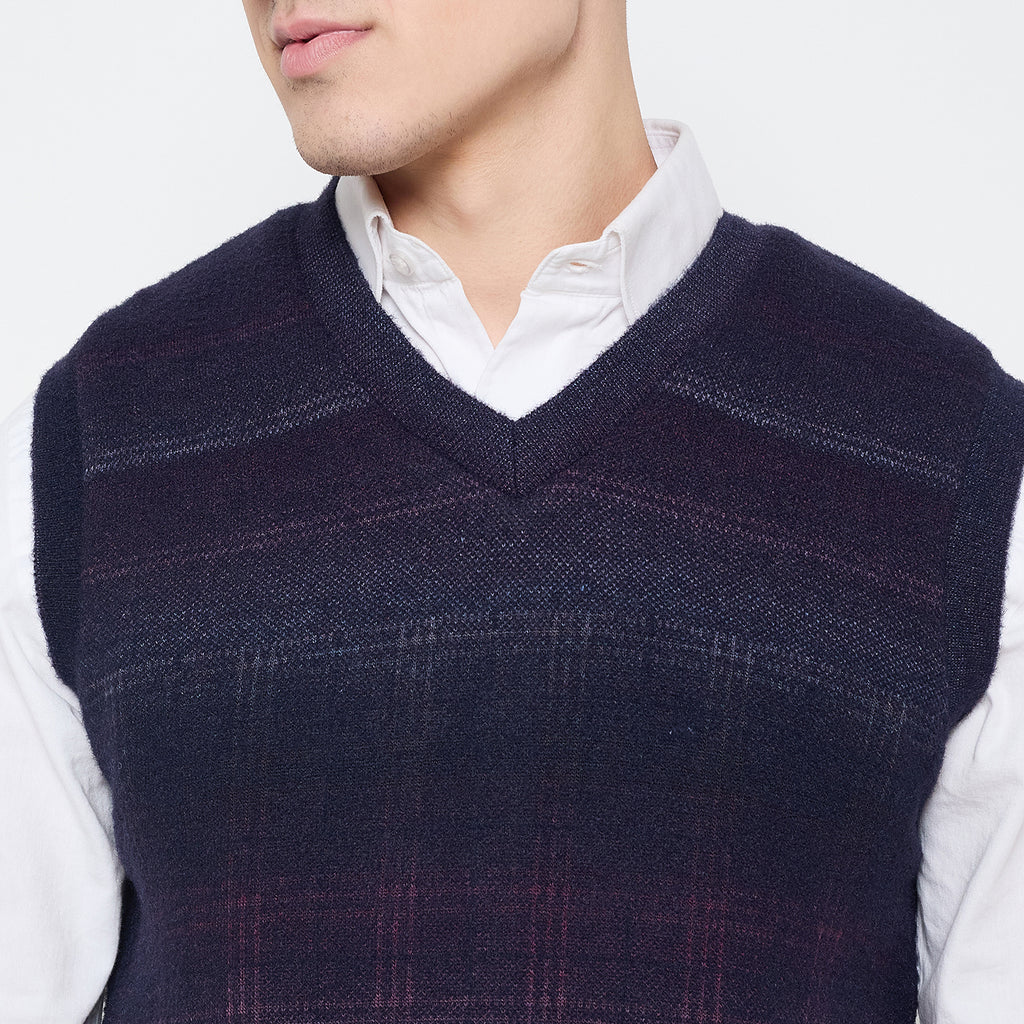 Duke Urban Men Sleeveless Reversible Sweater (SDS2294)