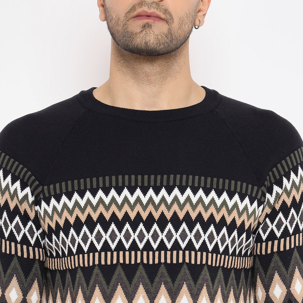 Duke Urban Men Full Sleeve Round Neck Pullover (SDS2186)