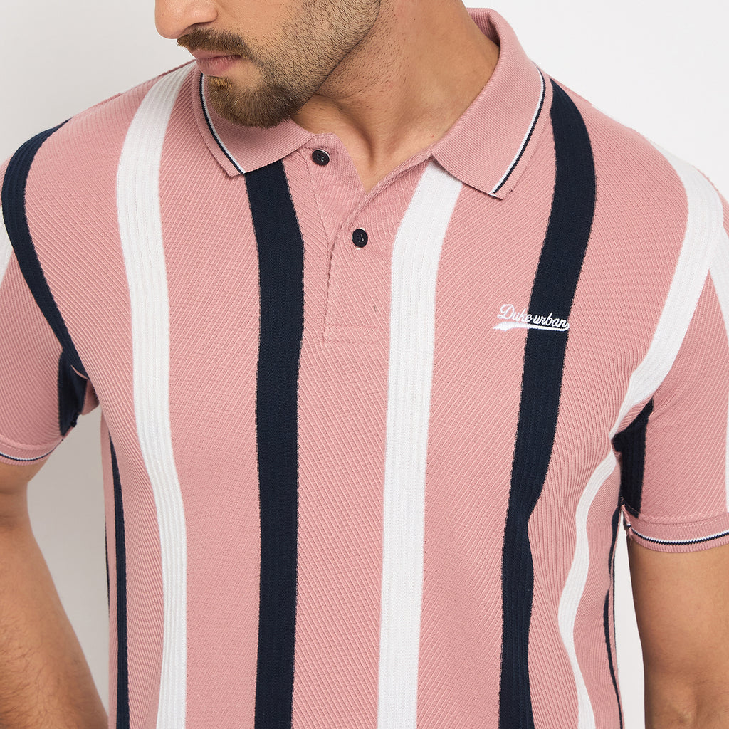 Duke Urban Men Half Sleeve Cotton T shirt (LF7345)