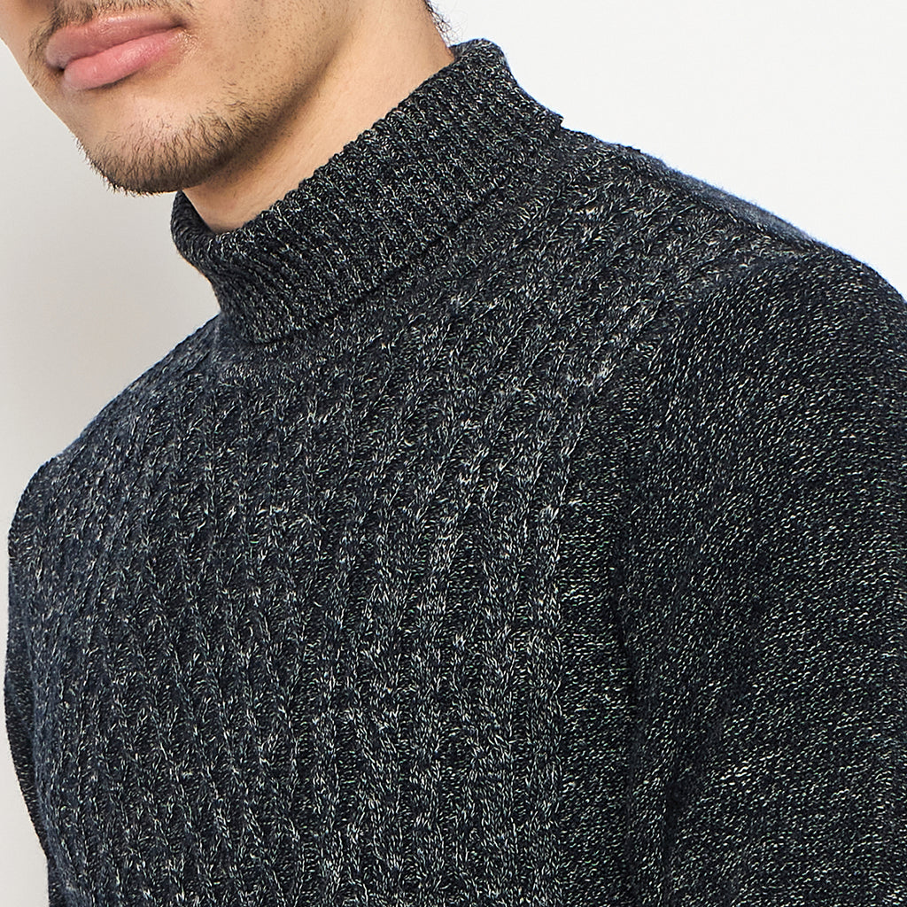 Duke Urban Men Full Sleeve High Neck Sweater (SDS2273)