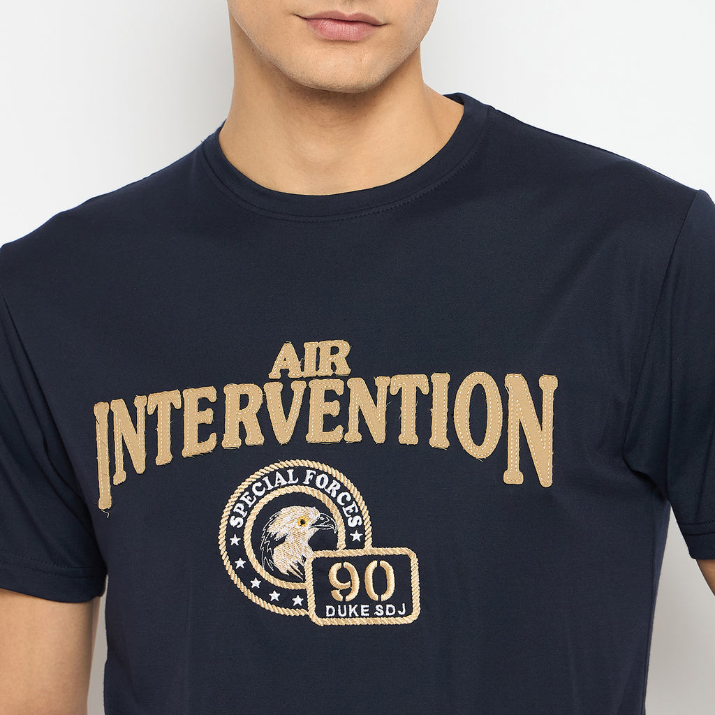 Duke Urban Men Half Sleeve Cotton T-shirt (LF7142)