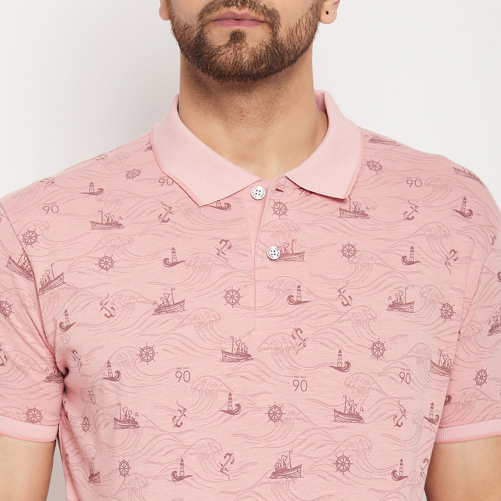 Duke Urban Men Half Sleeve Cotton T-shirt (LF5870)