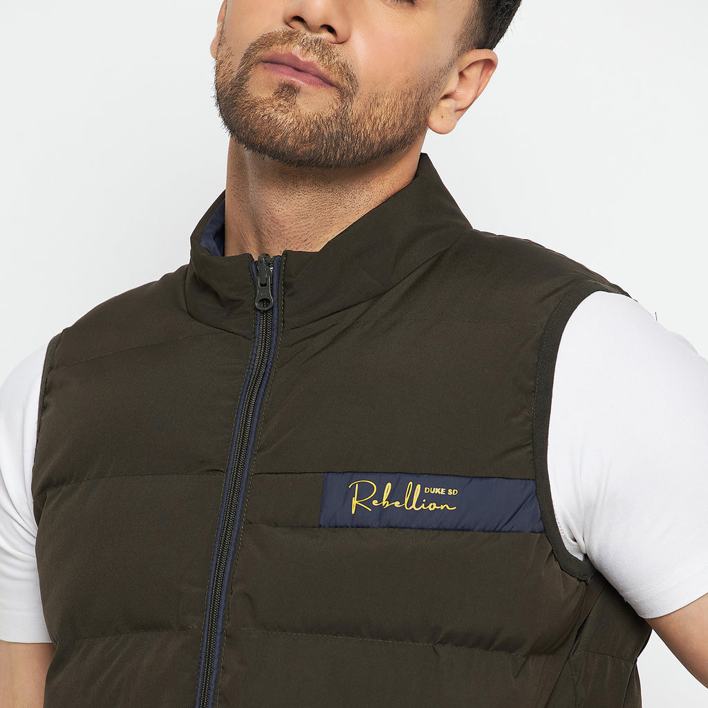 Duke Urban Men Sleeveless Reversible Jacket (SDZ1872)