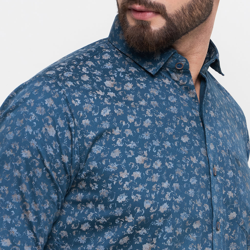 Duke Urban Men Full Sleeve Cotton Shirt (SDO8PRN)