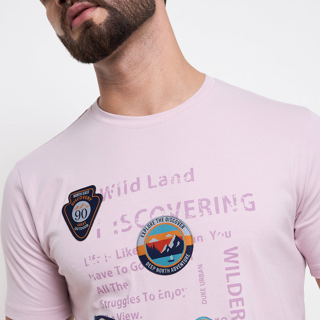 Duke Urban Men Half Sleeve Cotton Tshirt (LF7246)