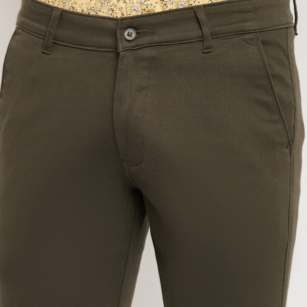 Duke Urban Men Slim Fit Cotton Trousers (SDT4581)