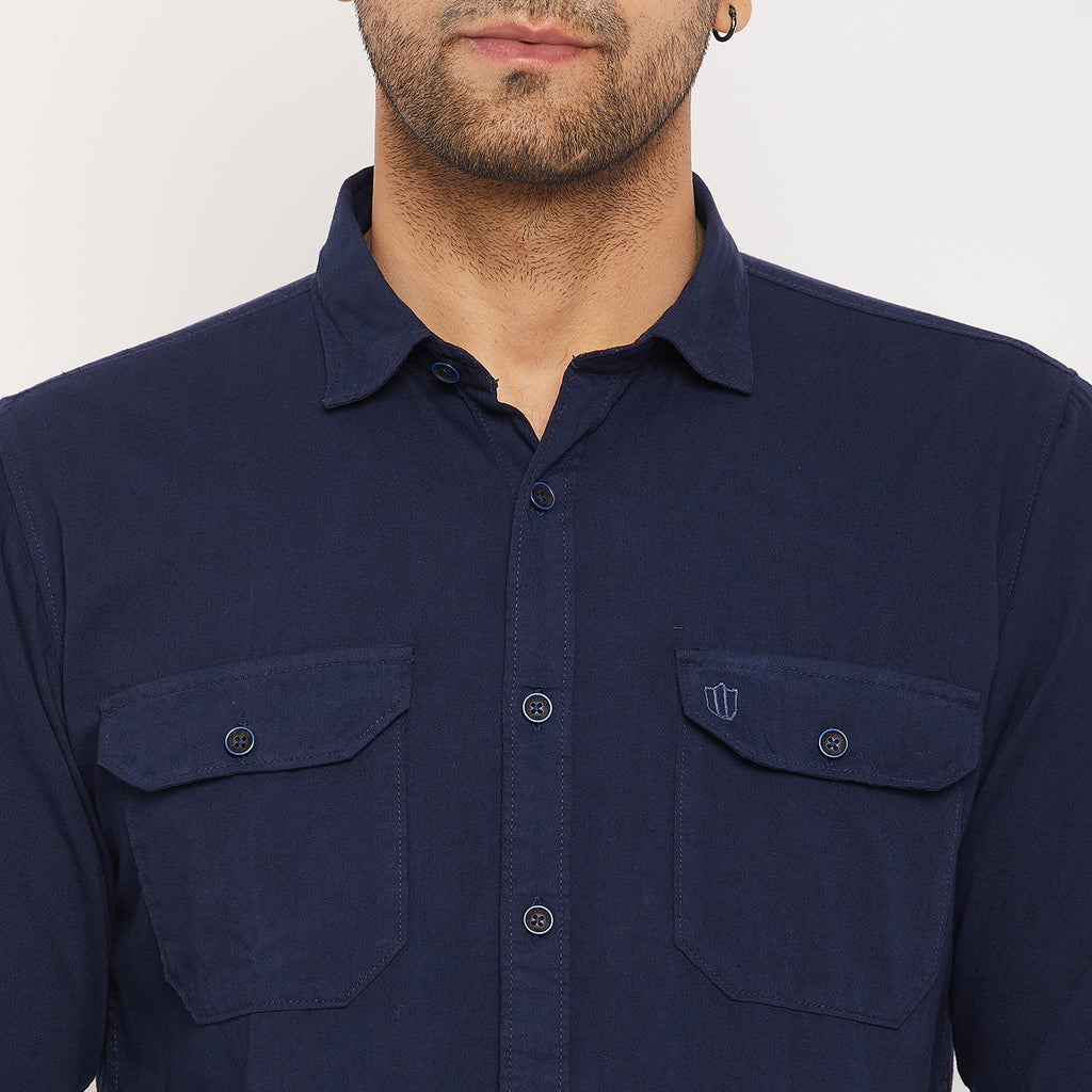 Duke Urban Men Cotton Full Sleeve Shirt (SDO9PLT)