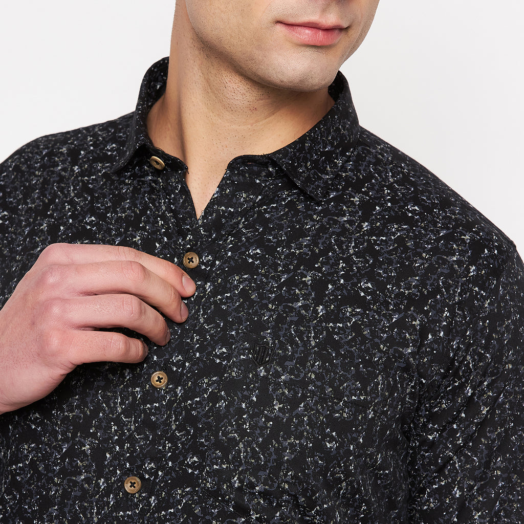 Duke Urban Men Full Sleeve Cotton Shirt (SDO8PRSM)