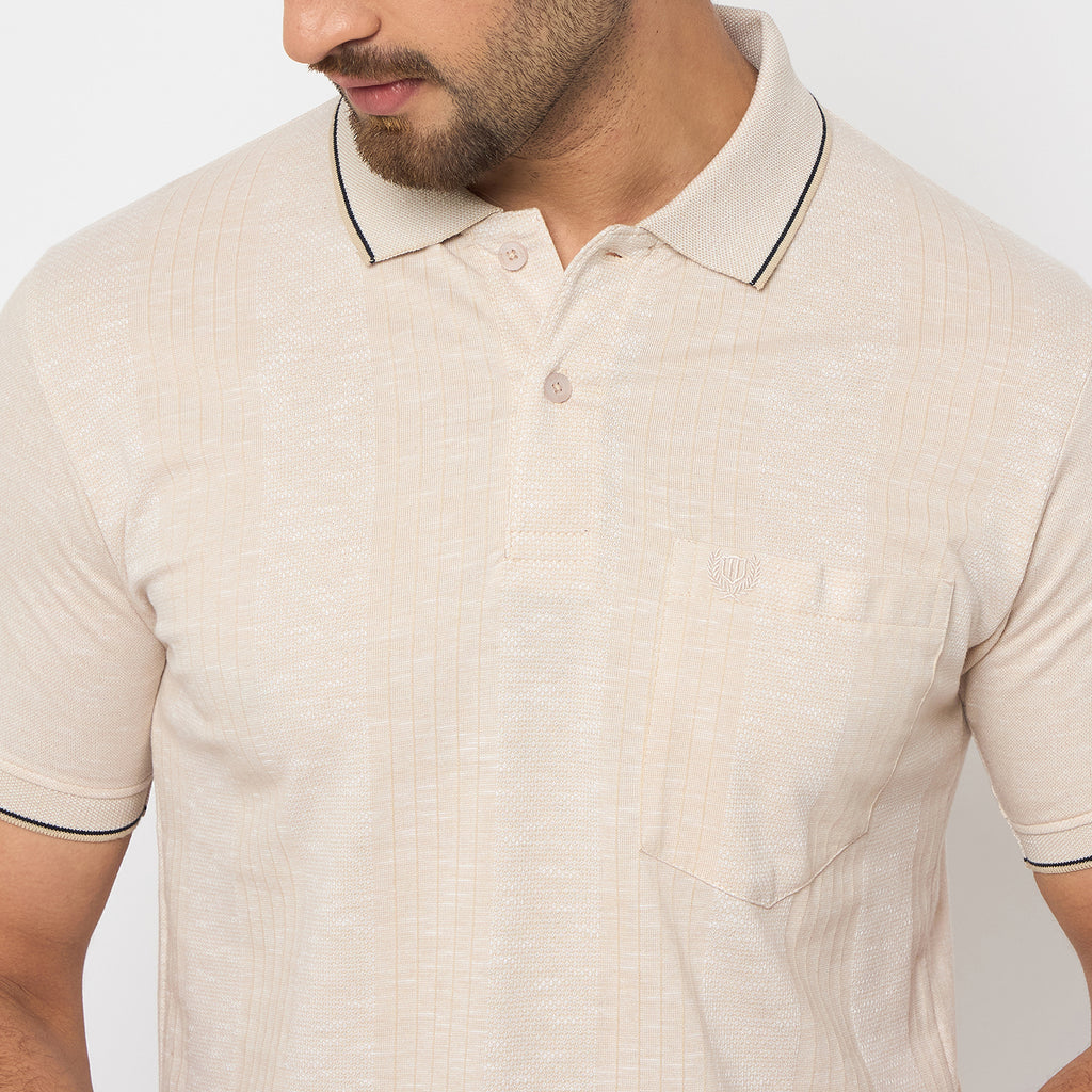 Duke Urban Men Half Sleeve Cotton Tshirt (LF7352)