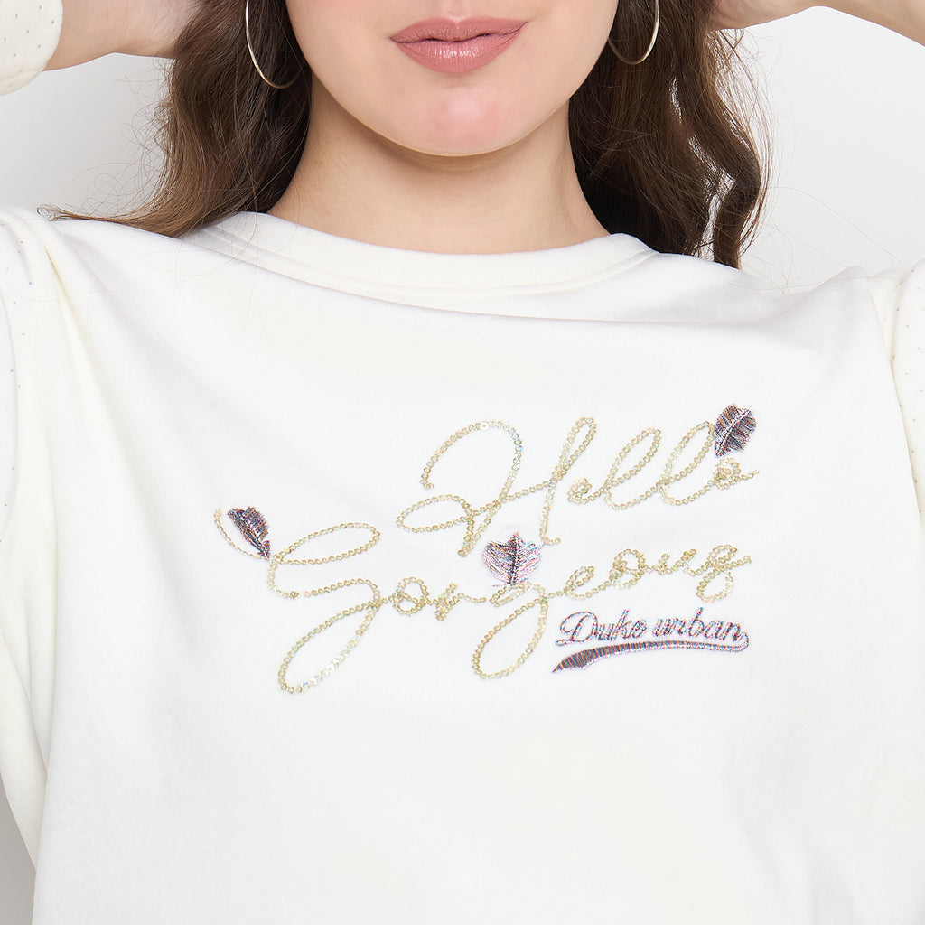 Duke Urban Women Round Neck Sweatshirt (LFX969)