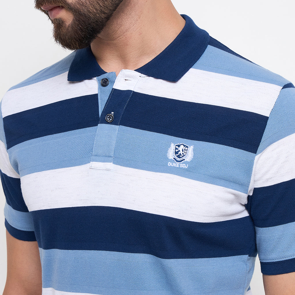 Duke Urban Men Half Sleeve Cotton Tshirt (LF7195)