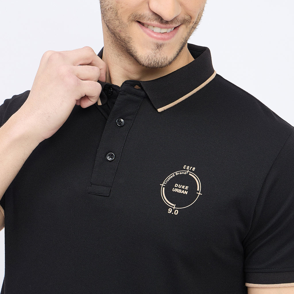 Duke Urban Men Half Sleeve Cotton T-shirt (LF7319)