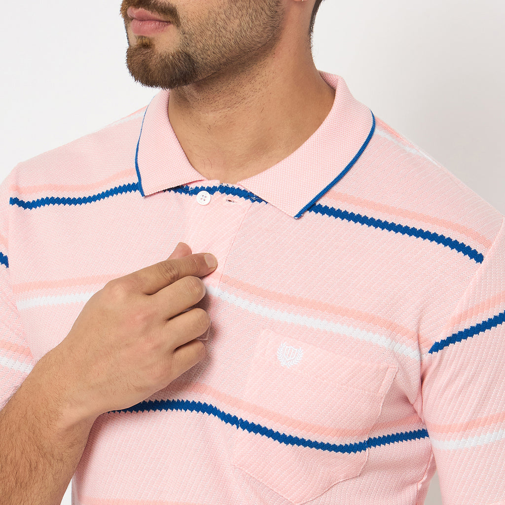 Duke Urban Men Half Sleeve Cotton Tshirt (LF7381)