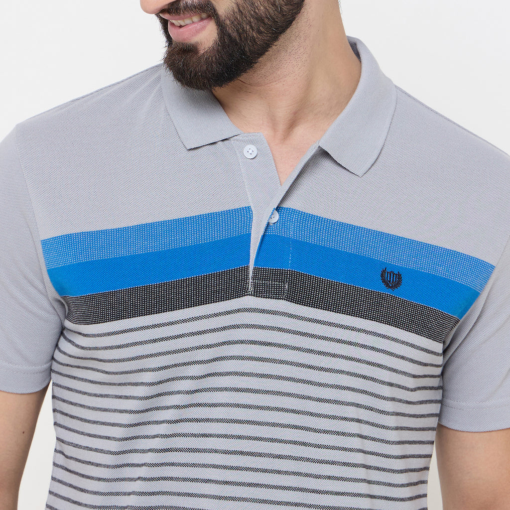 Duke Urban Men Half Sleeve Cotton Tshirt (MLF1136)