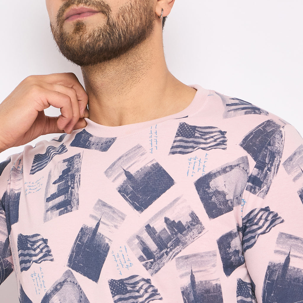 Duke Urban Men Half Sleeve Cotton T-shirt (ONLF255)