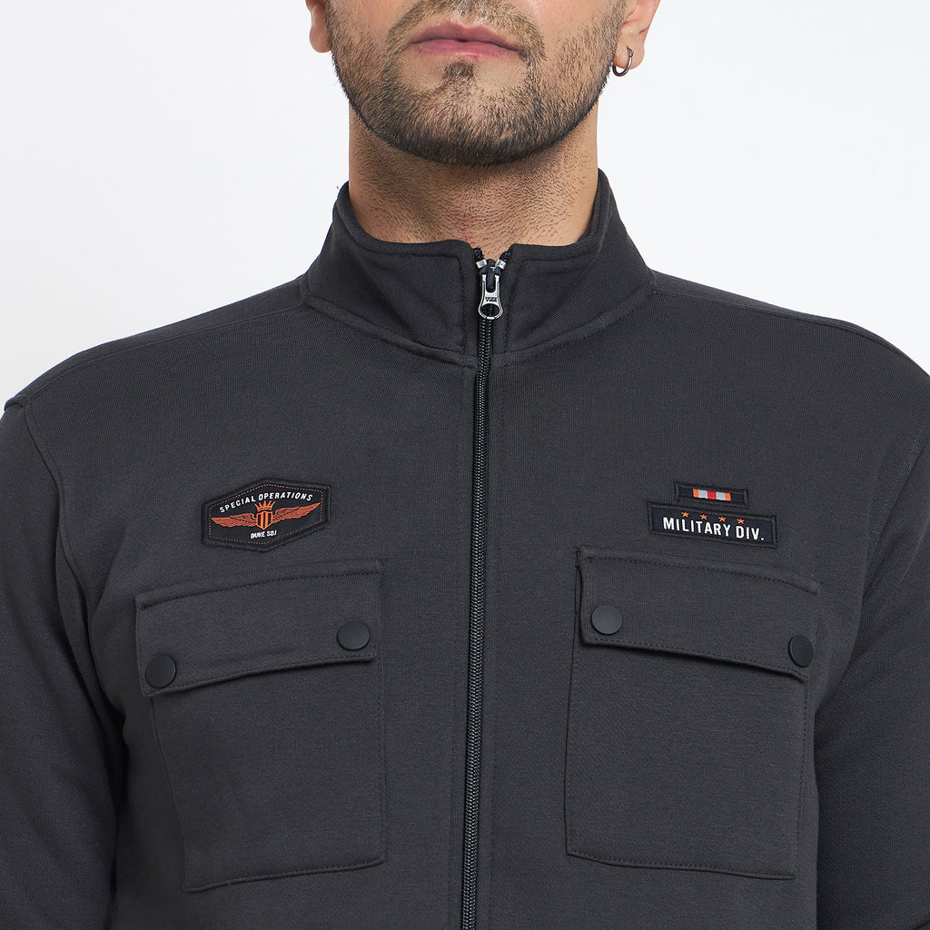 Duke Urban Men Zipper Sweatshirt (LF6267)