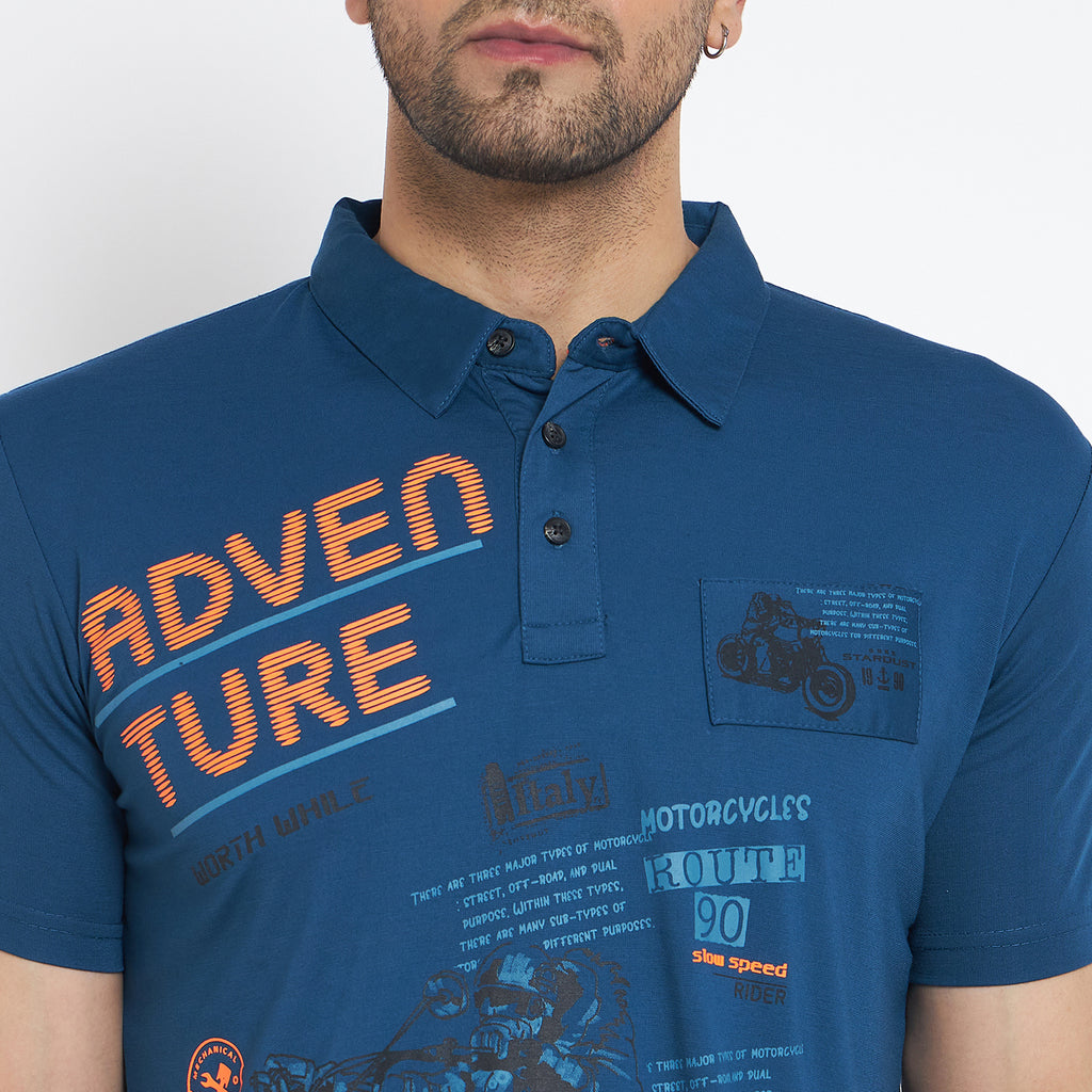 Duke Urban Men Half Sleeve Cotton T-shirt (LF7088)