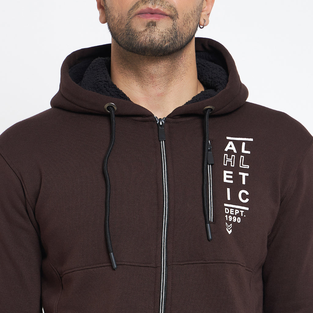 Duke Urban Men Hooded Zipper Sweatshirt (LF6261)