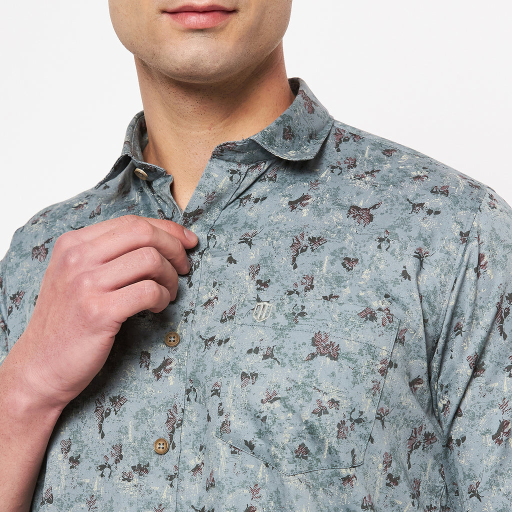 Duke Urban Men Full Sleeve Cotton Shirt (SDO8PRST)