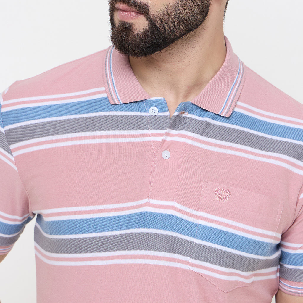 Duke Urban Men Half Sleeve Cotton Tshirt (LF7276)