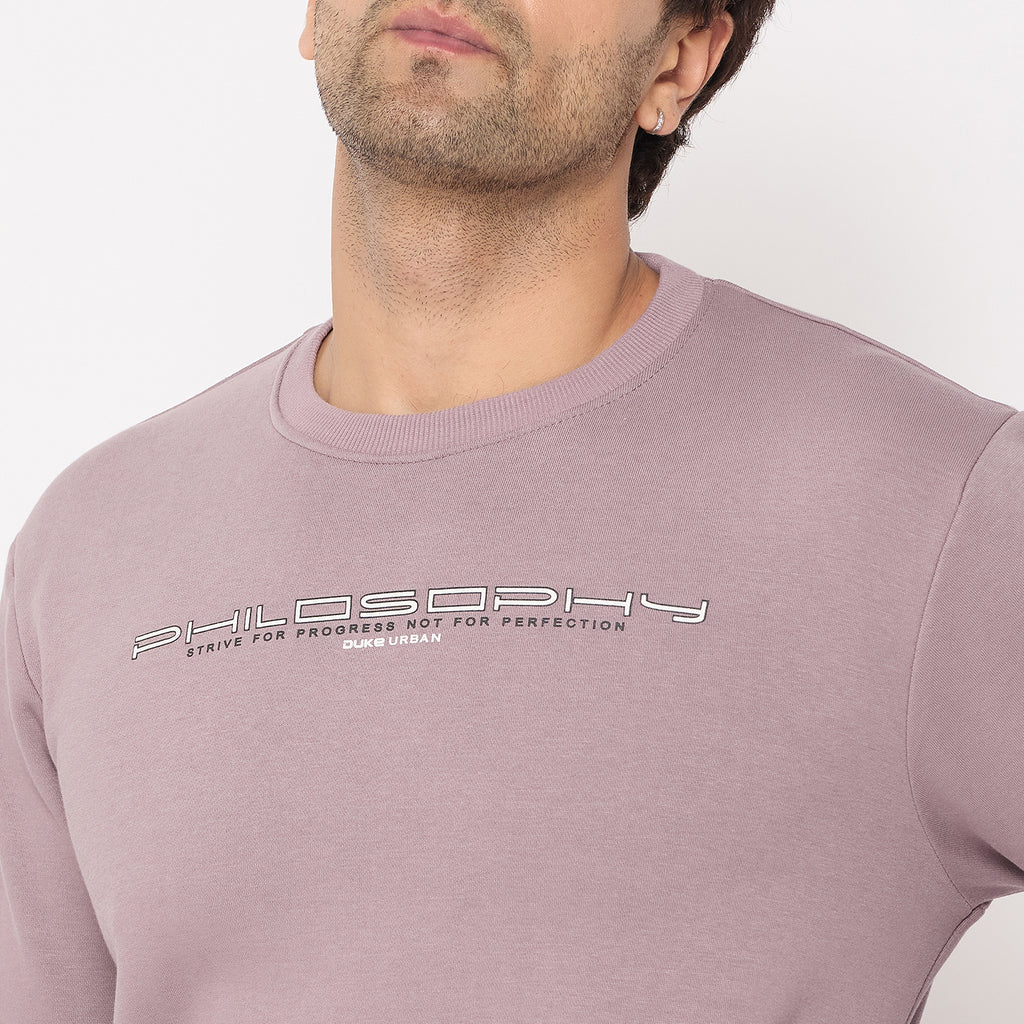 Duke Urban Men Solid Sweatshirt (LF6451)