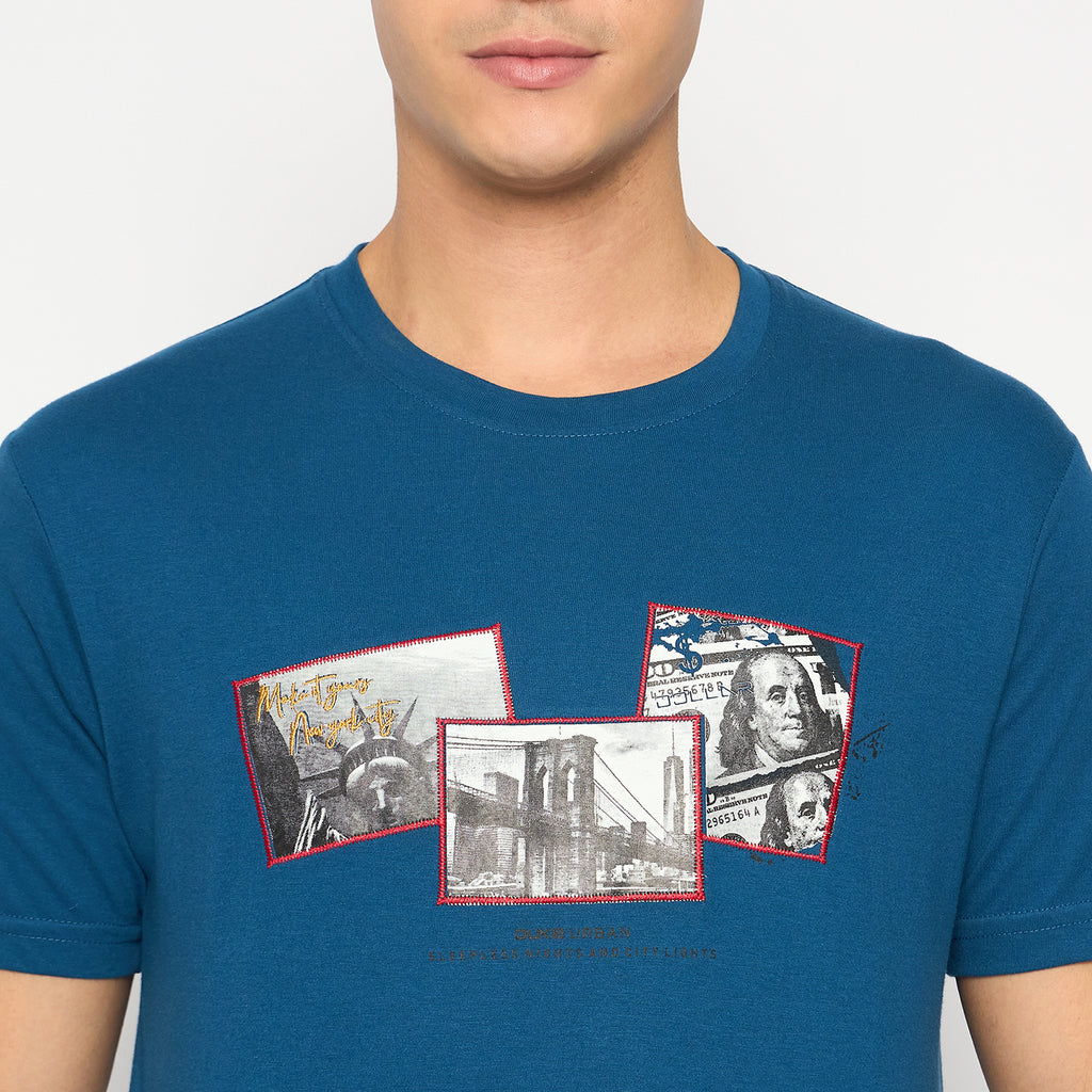 Duke Urban Men Half Sleeve Cotton T-shirt (ONLF301)