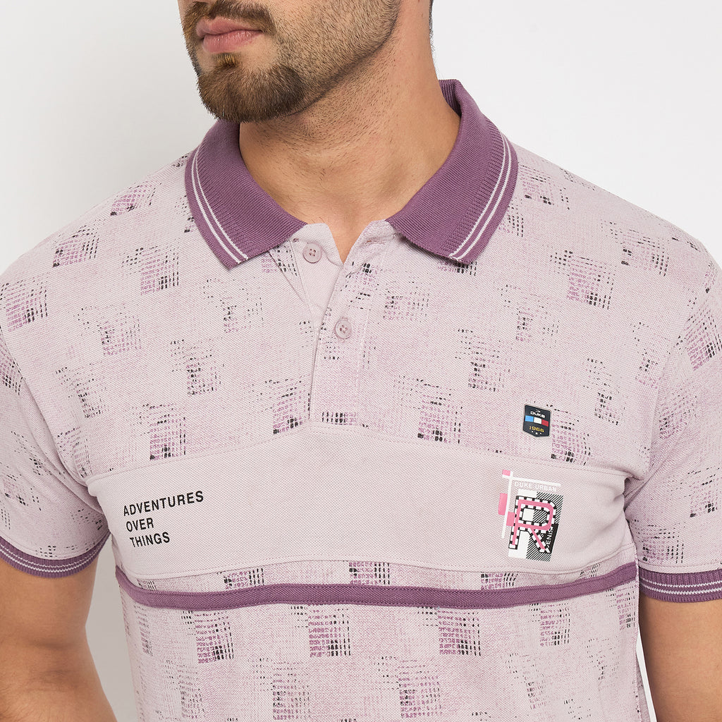 Duke Urban Men Half Sleeve Cotton Tshirt (LF7394)