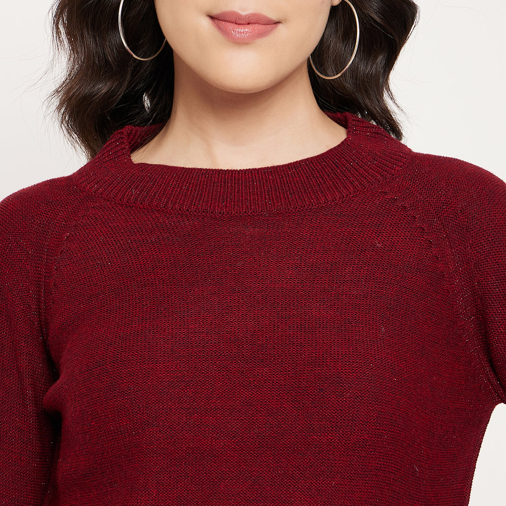Duke Urban Women Full Sleeve Crop Pullover (SDS1235)