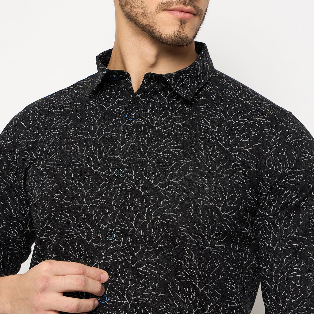 Duke Urban Men Full Sleeve Cotton Shirt (SDO7PRTK)