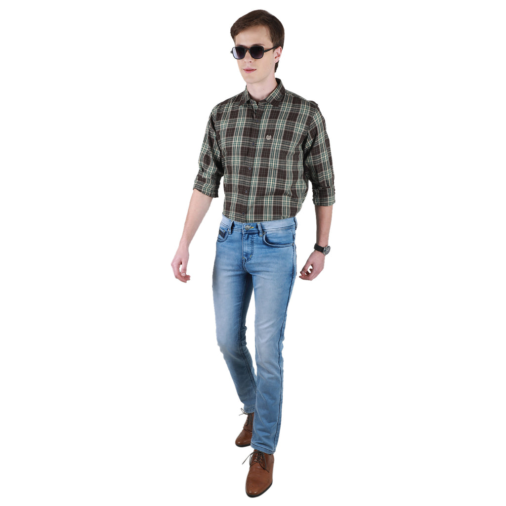 Duke Urban Men Full Sleeve Cotton Shirt (SDO6CKU)