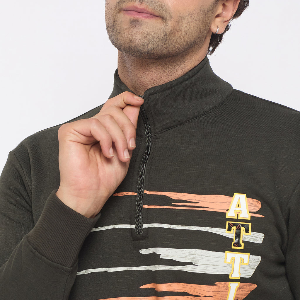 Duke Urban Men High Neck Sweatshirt (LF6237)