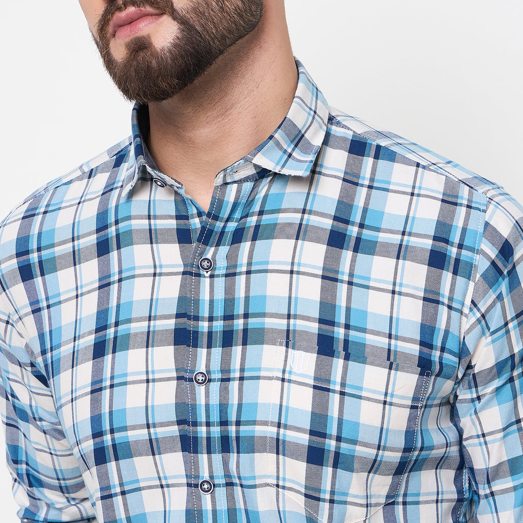 Duke Urban Men Full Sleeve Cotton Shirt (SDO8CKG)