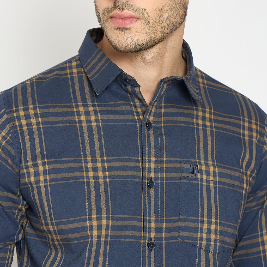 Duke Urban Men Full Sleeve Cotton Shirt (SDO9079)