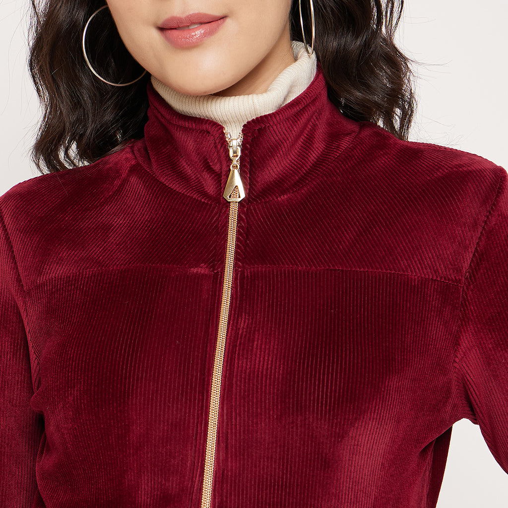 Duke Urban Women Zipper Sweatshirt (LFX923)