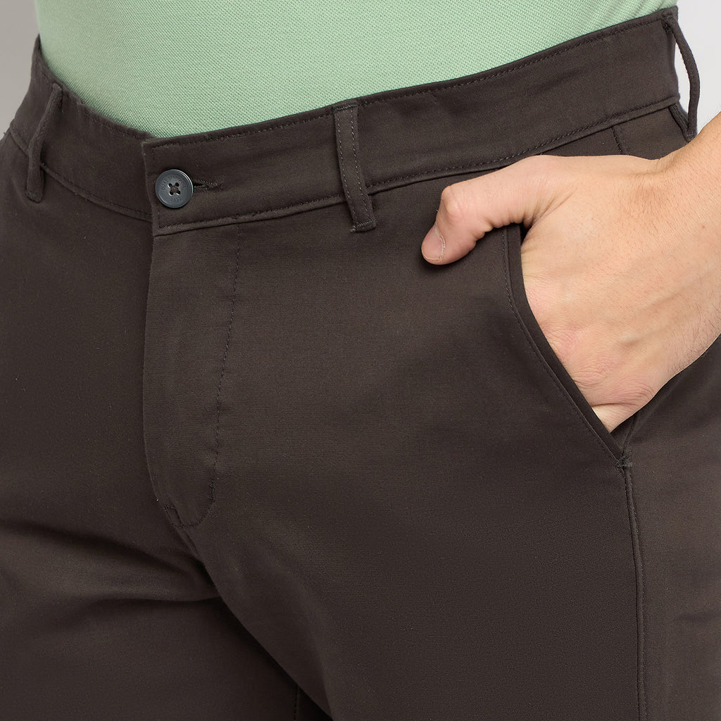 Duke Urban Men Flatfront Narrowfit Chinos Trousers (SDT4591)