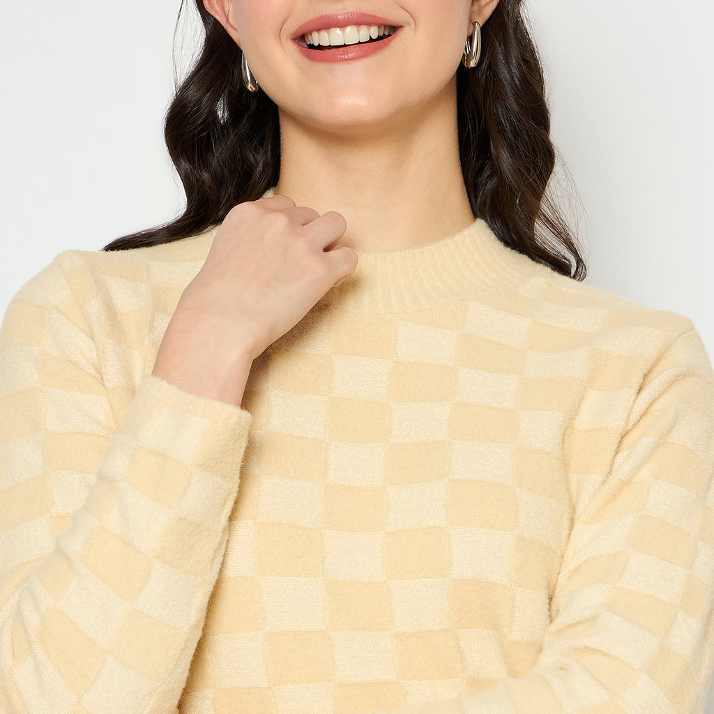 Duke Urban Women Full Sleeve Round Neck Sweater (SDS1256)