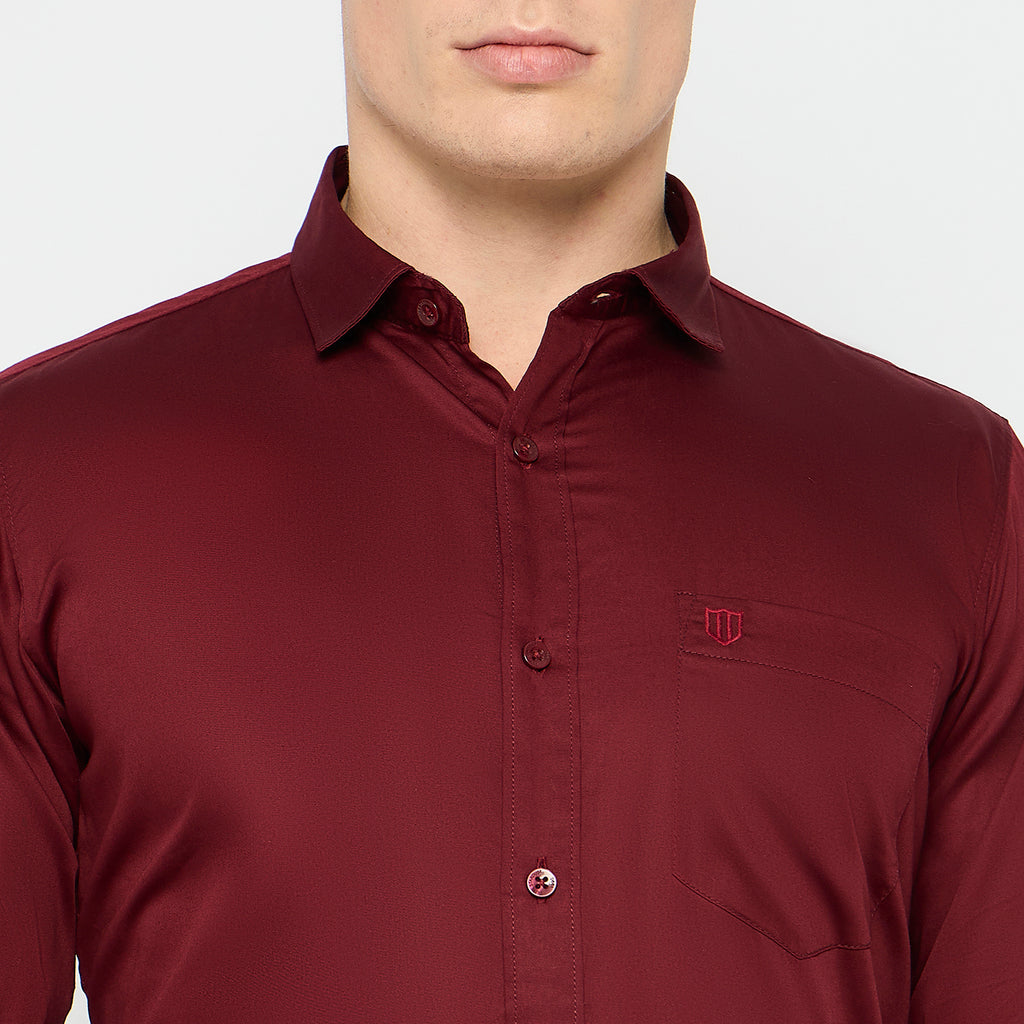 Duke Urban Men Full Sleeve Cotton Shirt (SDO8PLSA)