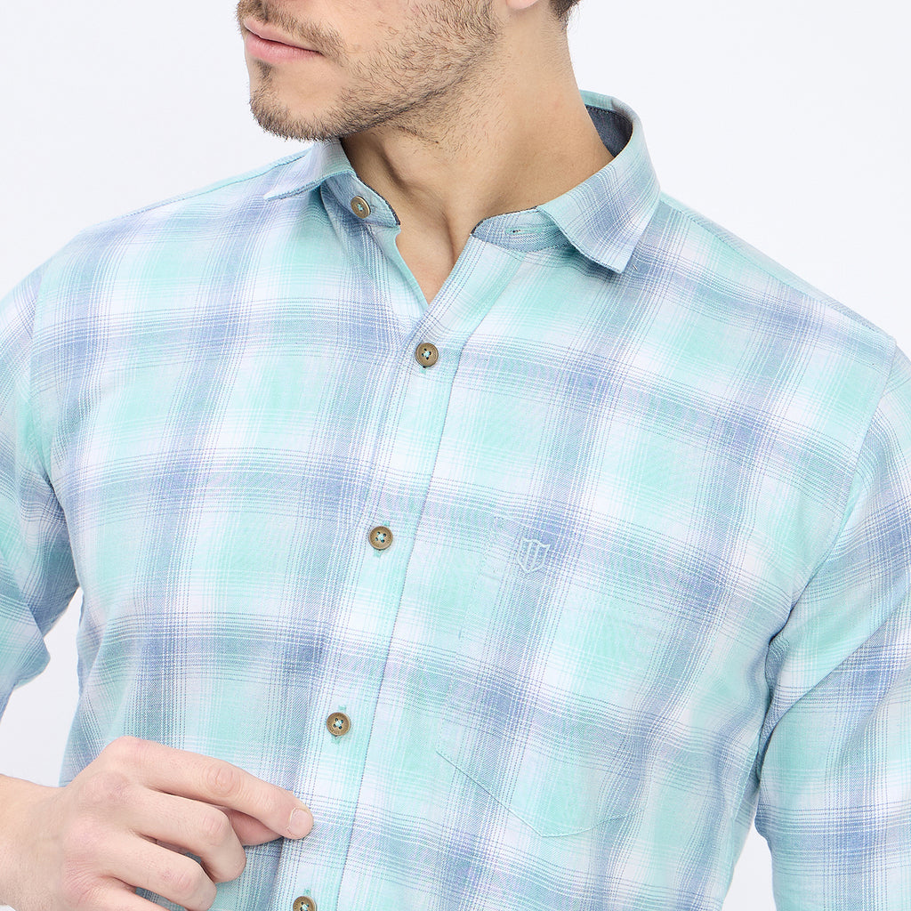 Duke Urban Men Full Sleeve Cotton Shirt (SDO8CKY)