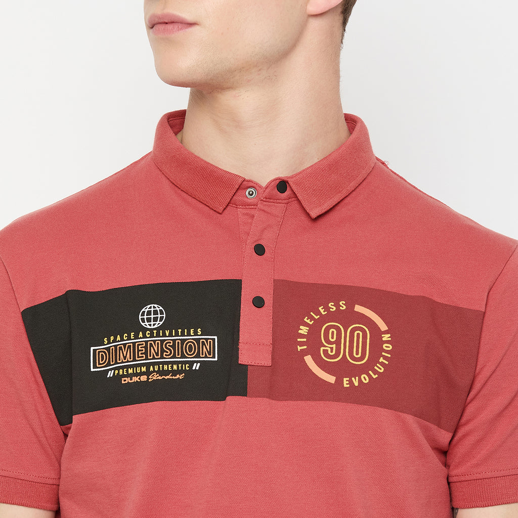 Duke Urban Men Half Sleeve Cotton Tshirt (LF5790)