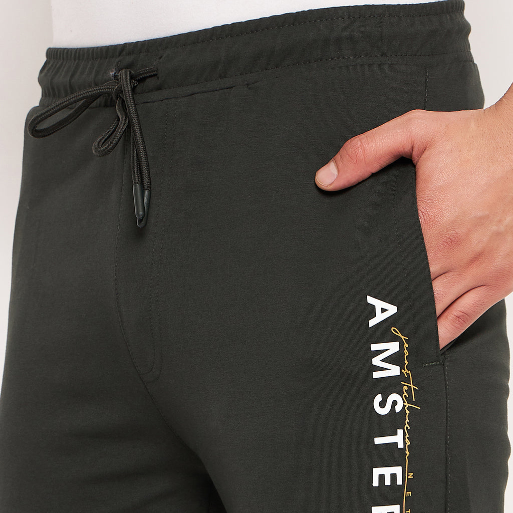 Duke Urban Men Solid Track Pant (LF5693)