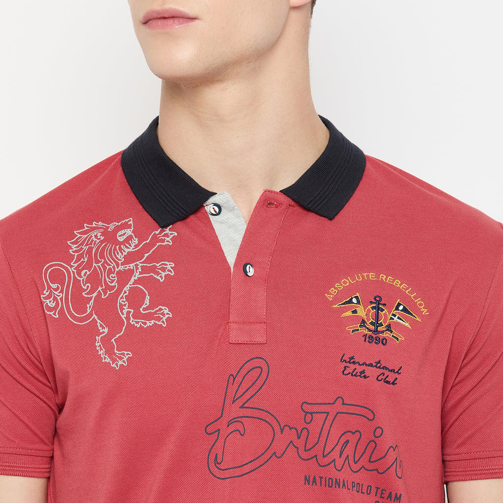 Duke Urban Men Half Sleeve Cotton Tshirt (LF5777)