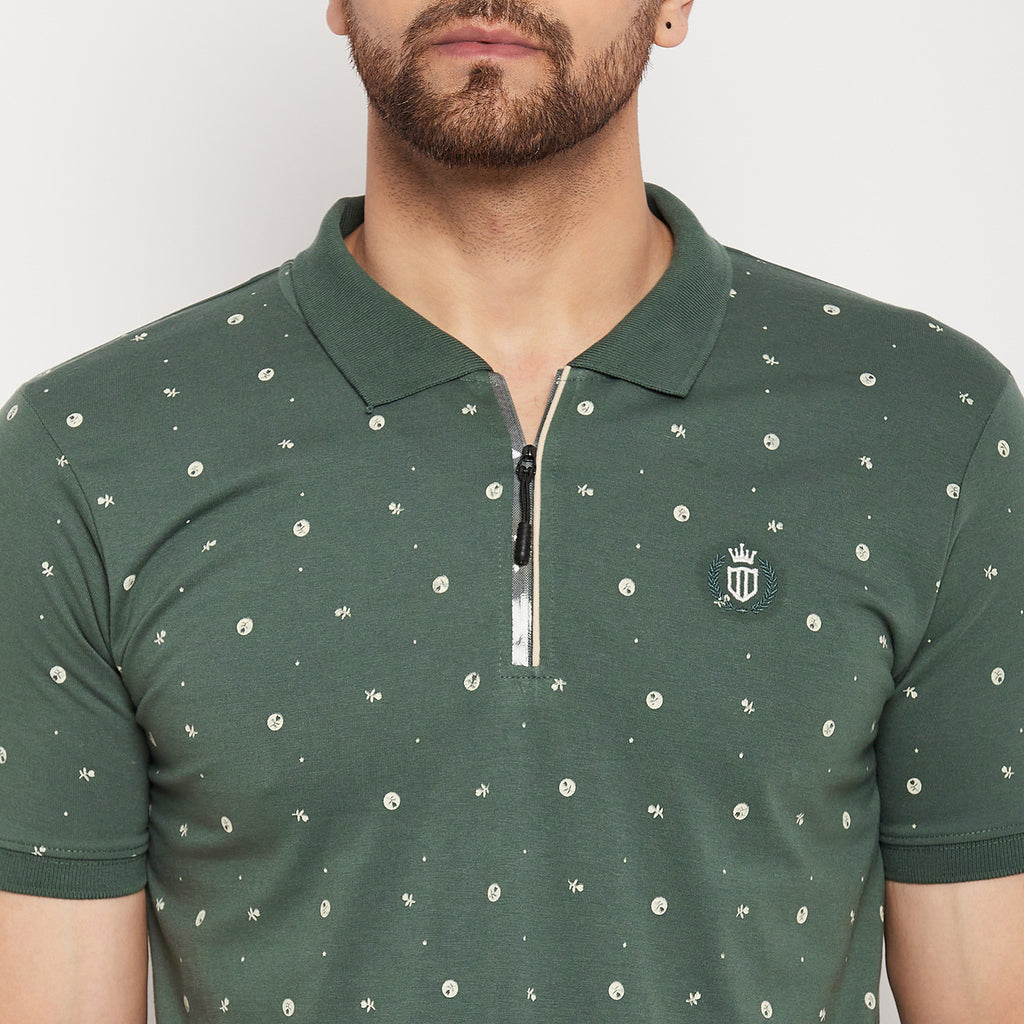 Duke Urban Men Half Sleeve Cotton T-shirt (LF5779)