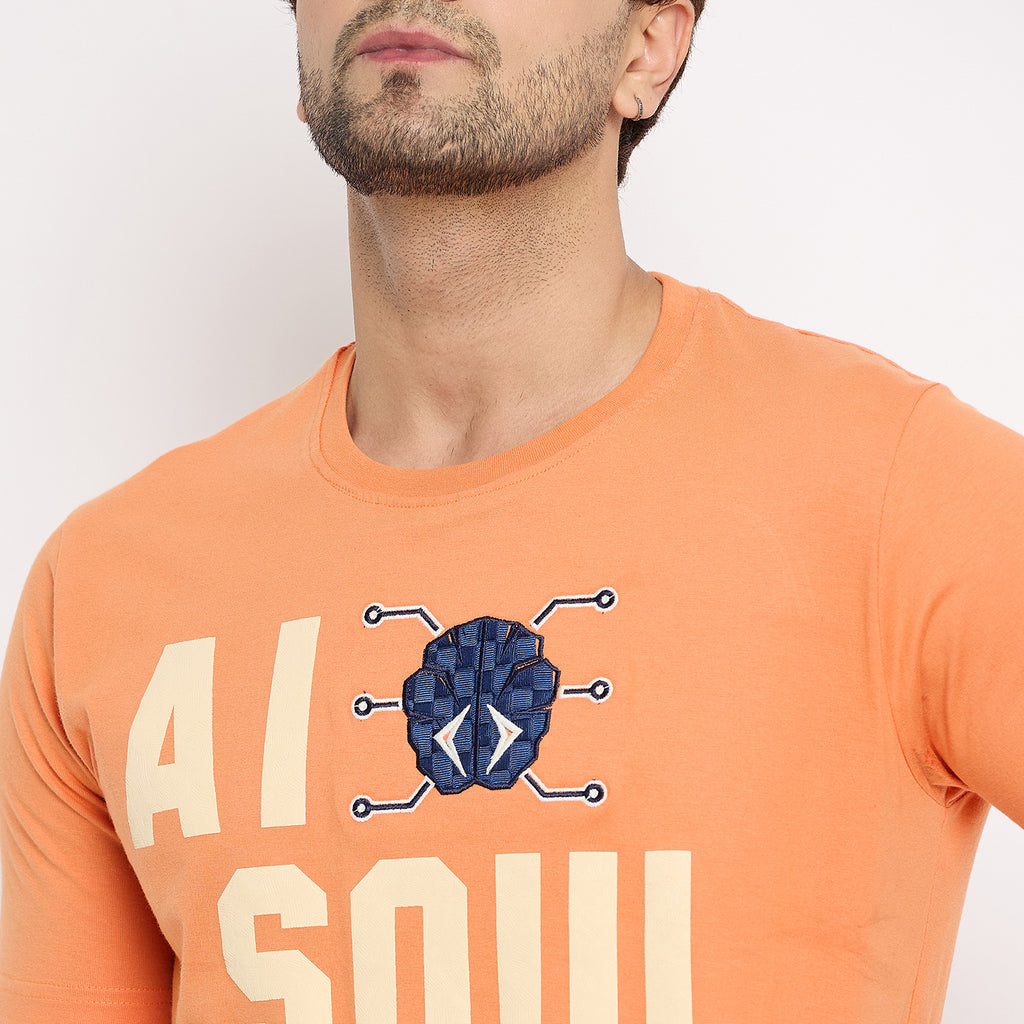 Duke Urban Men Half Sleeve Cotton T-shirt (LF7282)