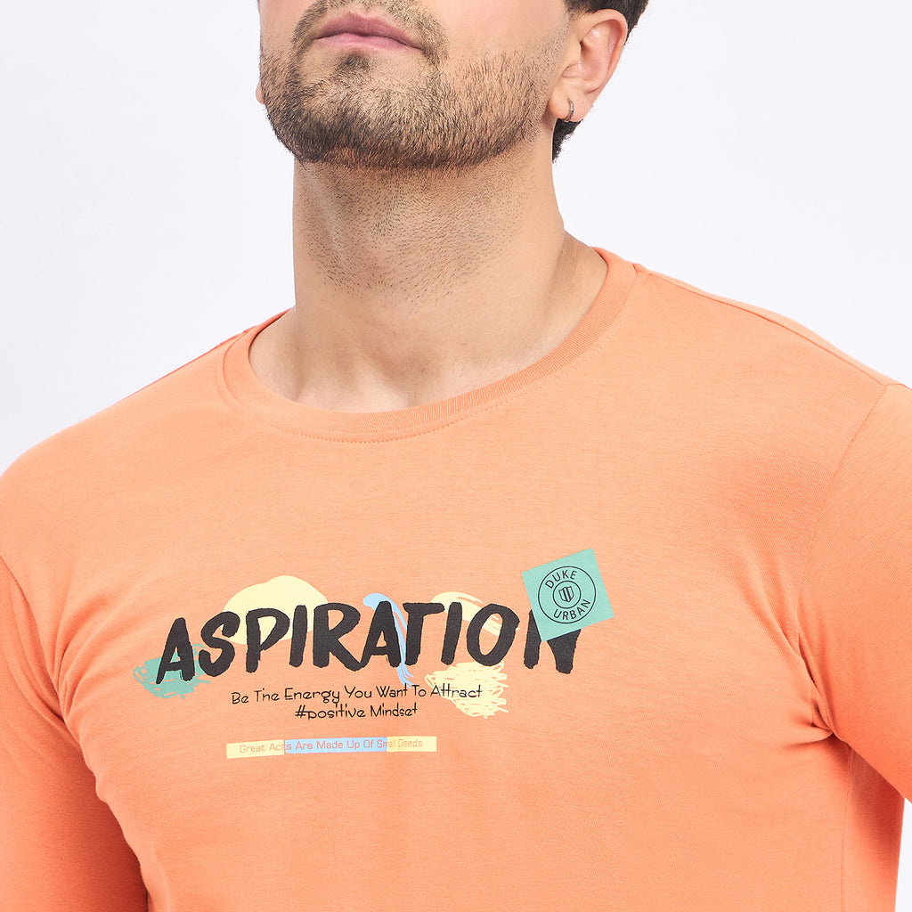 Duke Urban Men Half Sleeve Cotton T-shirt (LF7161)