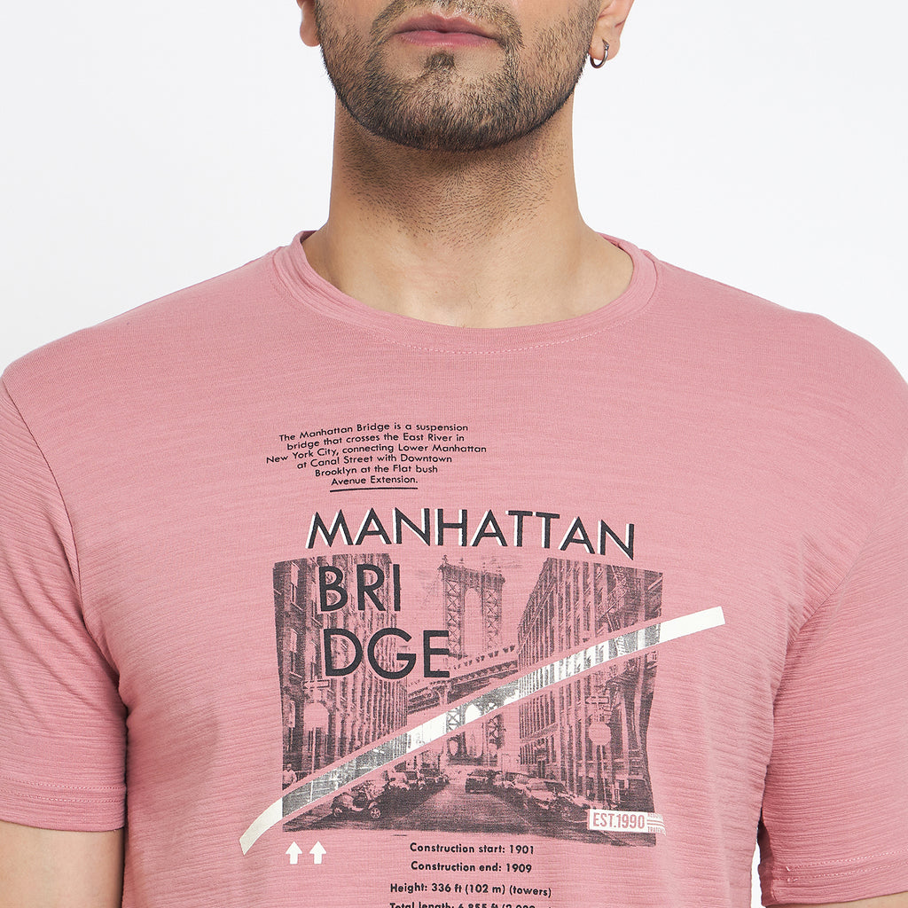 Duke Urban Men Half Sleeve Cotton T-shirt (MLF7087)