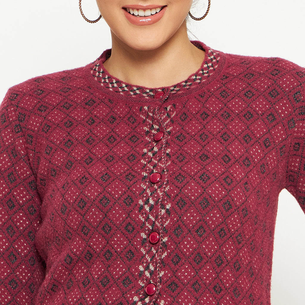 Duke Urban Women Full Sleeve Cardigan (SDS1215)