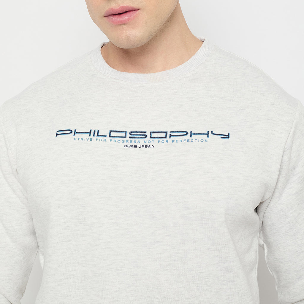 Duke Urban Men Solid Sweatshirt (LF6451)